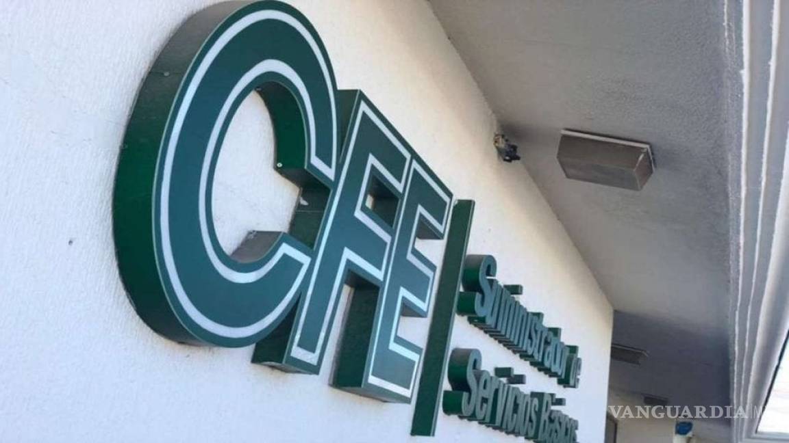 Anuncia CFE suspensión de servicio de energía eléctrica para Cuatro Ciénegas, Coahuila