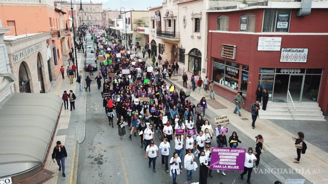 Tras paro del 9 de marzo, mujeres de Saltillo regresan más fuertes para combatir la violencia de género