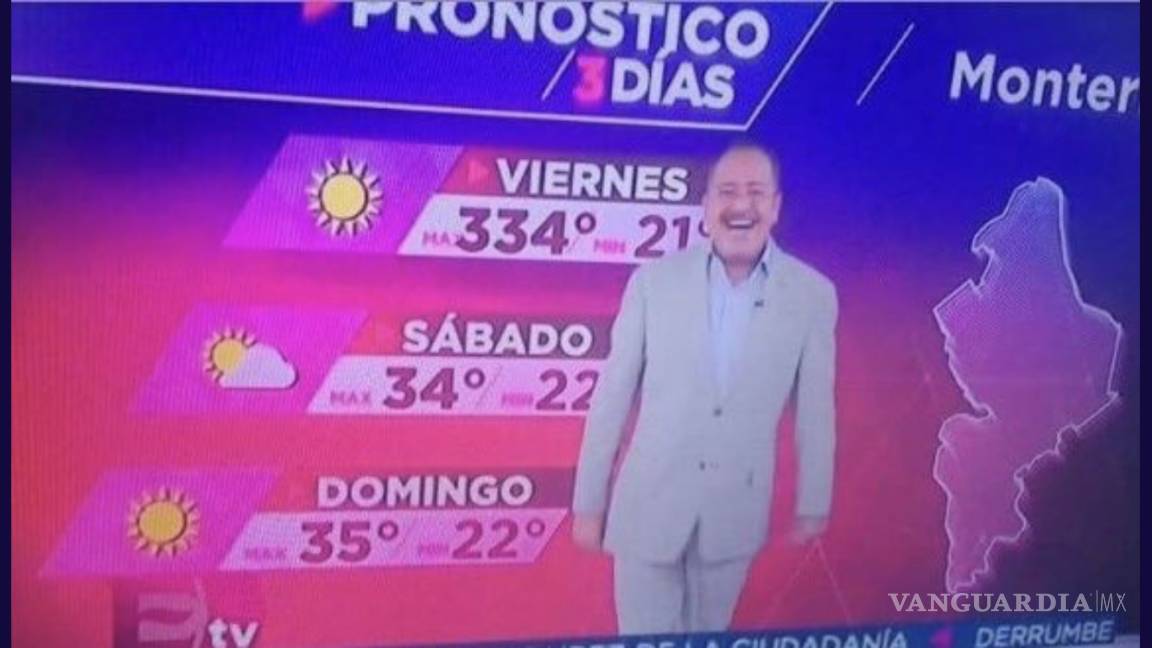 No es broma ¡Pronostican 334° para Monterrey!