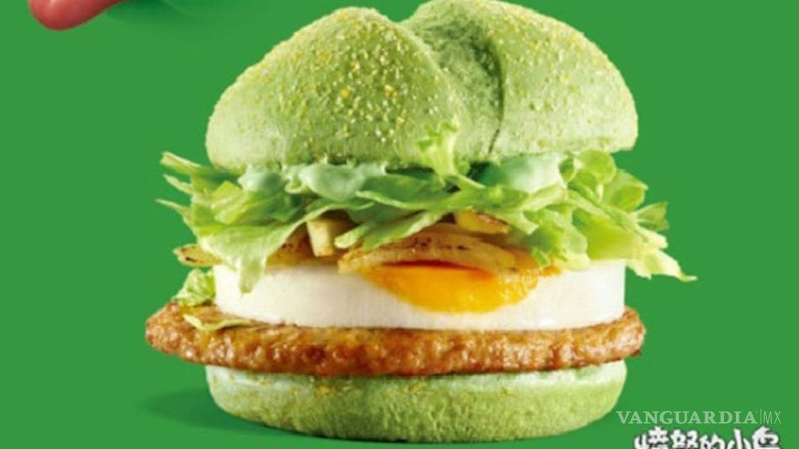 McDonald’s lanza extrañas hamburguesas de colores