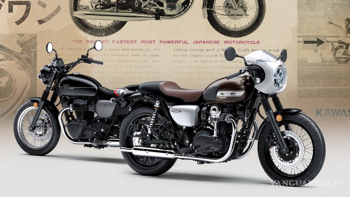 Icónica motocicleta Kawasaki W800 Cafe regresa en 2019
