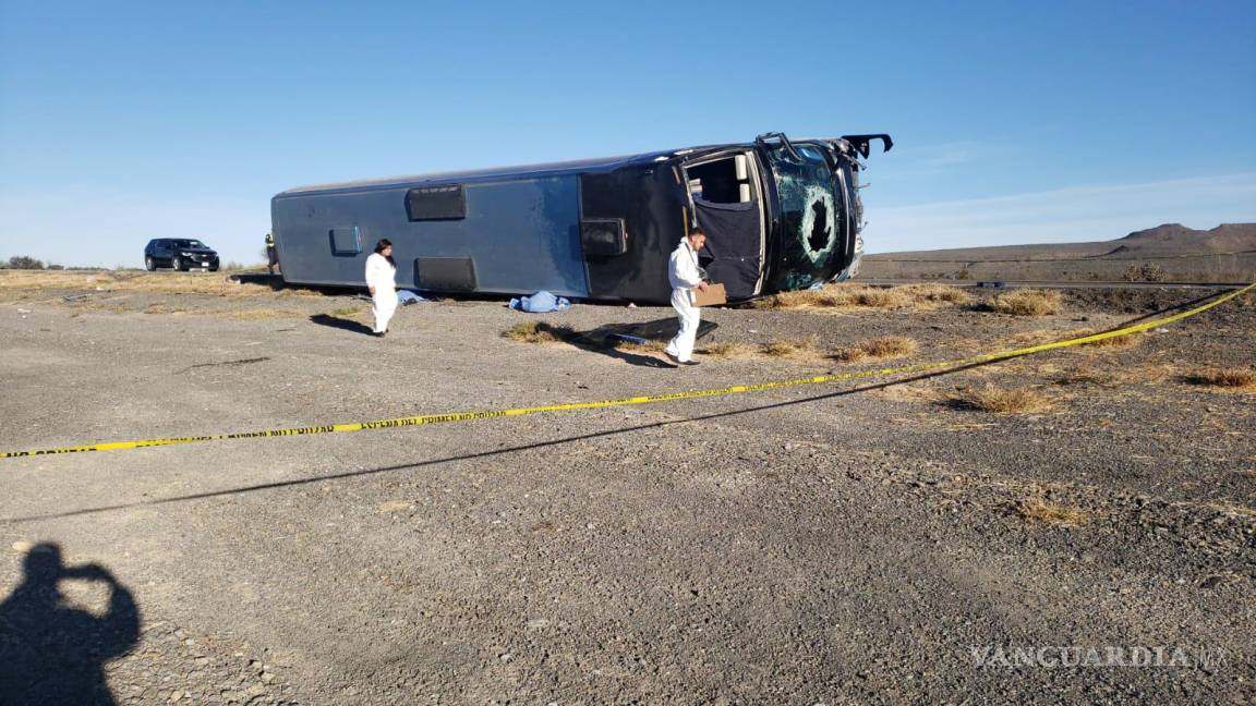 Fatal accidente carretero deja cuatro personas sin vida y siete heridos en la Torreón-Saltillo