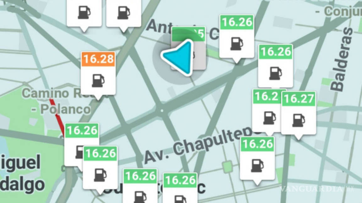 Mostrará Waze los precios de gasolina en tiempo real