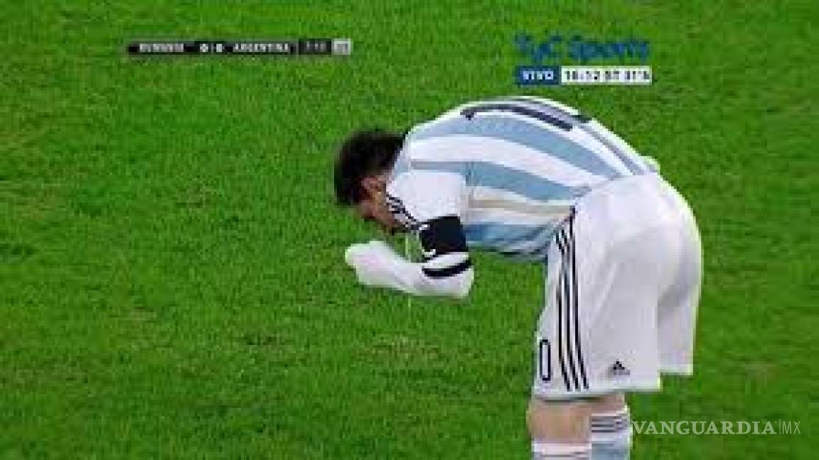 Así ayudaron a que Messi dejara de vomitar en los partidos
