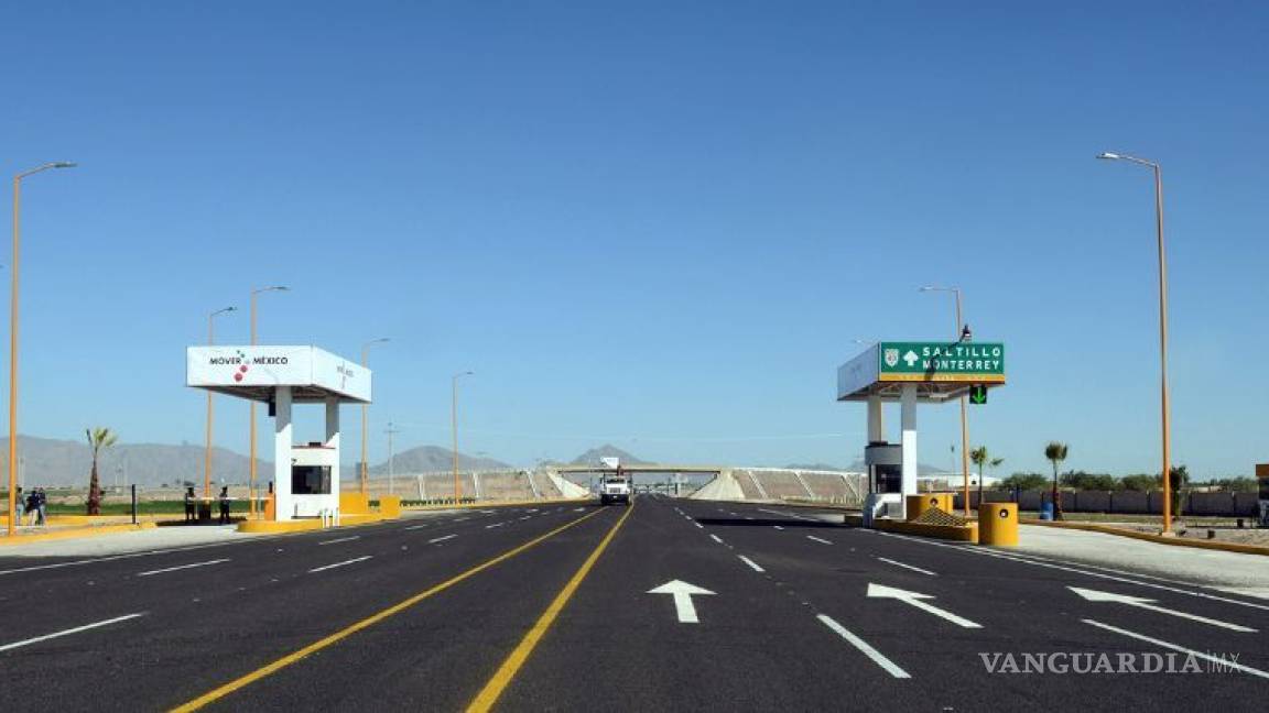 Pese a deficiencias, autopista Saltillo-Monterrey incrementa tránsito