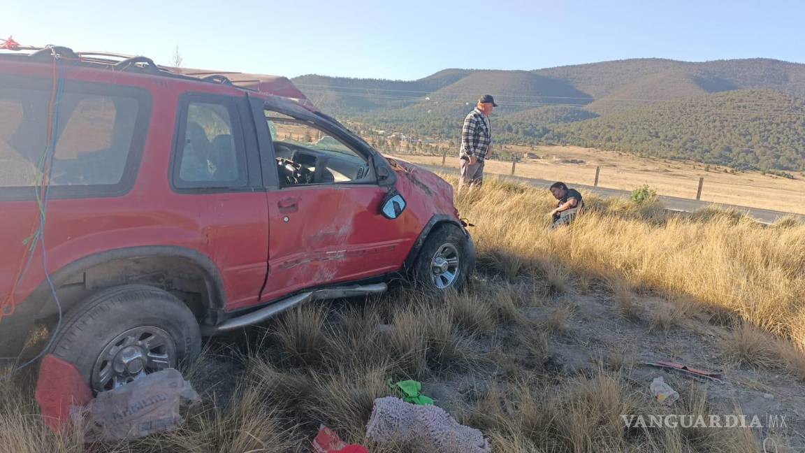 Muere regia en hospital tras accidente vehicular en carretera a San Antonio de las Alazanas