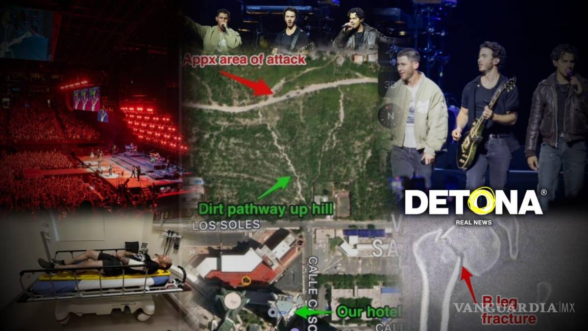 Vive técnico de Jonas Brothers 12 horas de terror en SPGG