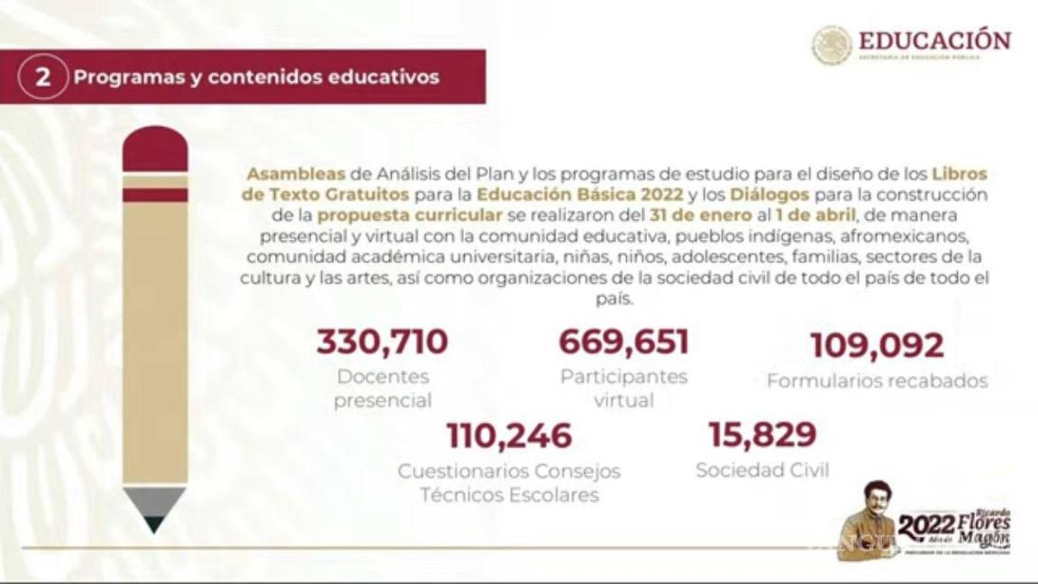 $!Max Arriaga exhibe el Programa de contenidos educativos