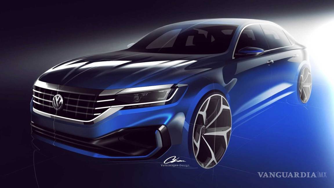 Volkswagen Passat 2020 será una fusión del diseño de Arteon y Jetta