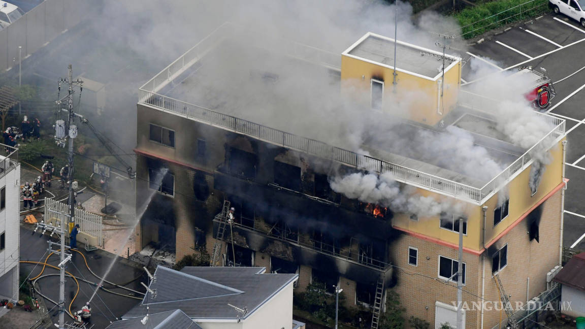 Detenido el autor del incendio en estudio de animación que mató a 36 personas en Japón