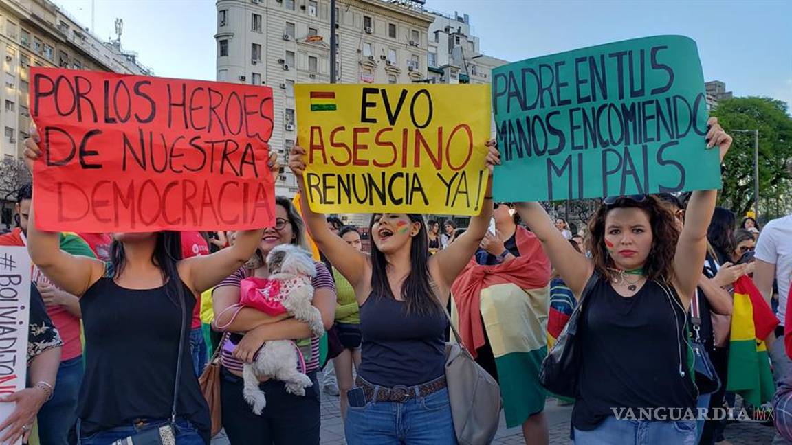 $!Evo Morales, miles festejan su renuncia