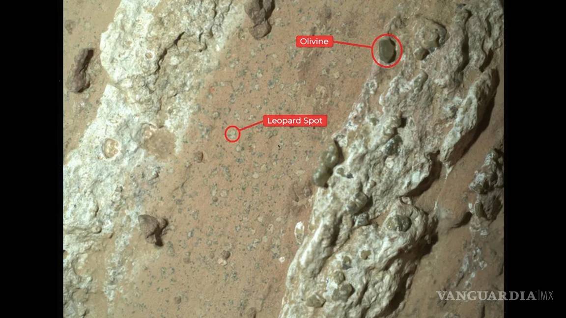 NASA cree haber encontrado indicios de vida microbiana en una roca de Marte