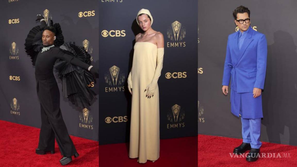 Elegantes en negro, así regresaron las celebridades a la alfombra roja los Premios Emmy 2021
