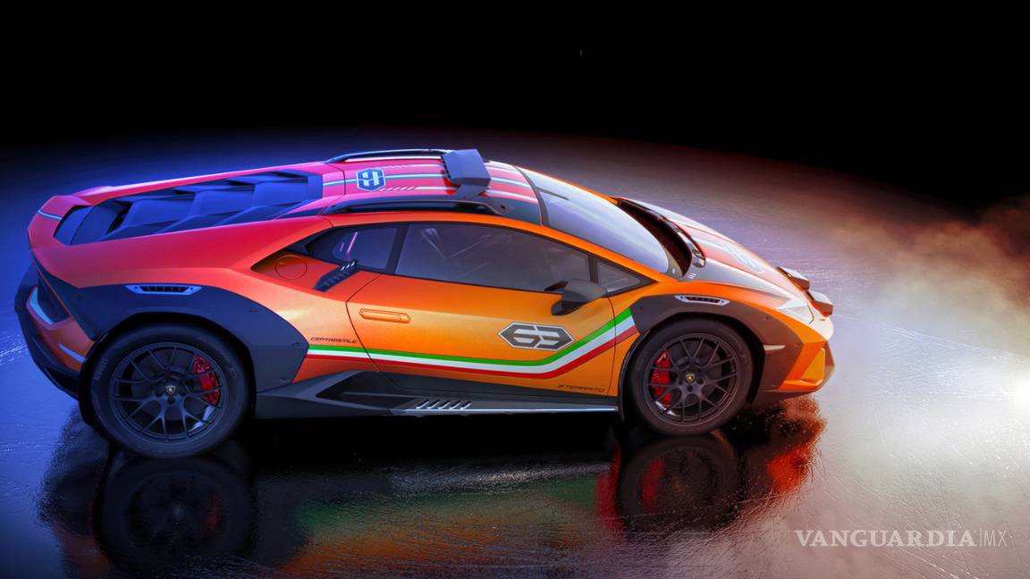 $!Lamborghini prepara un poderoso Huracán todoterreno, Sterrato