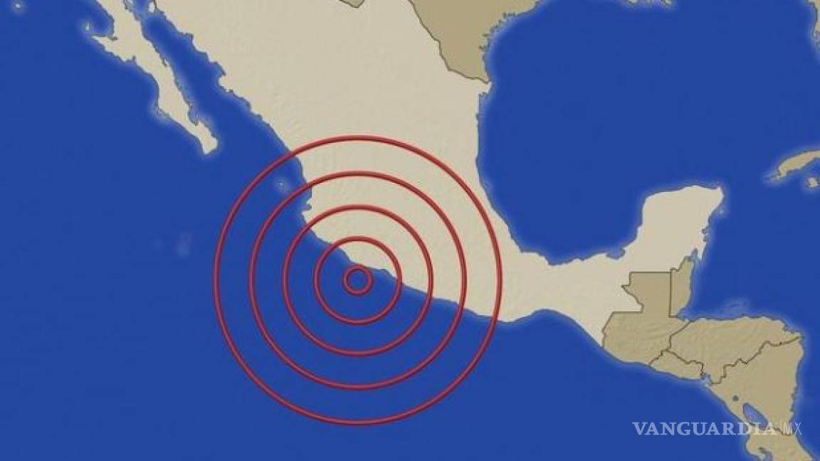 Se registra sismo de 4.8 con epicentro San Marcos, Guerrero