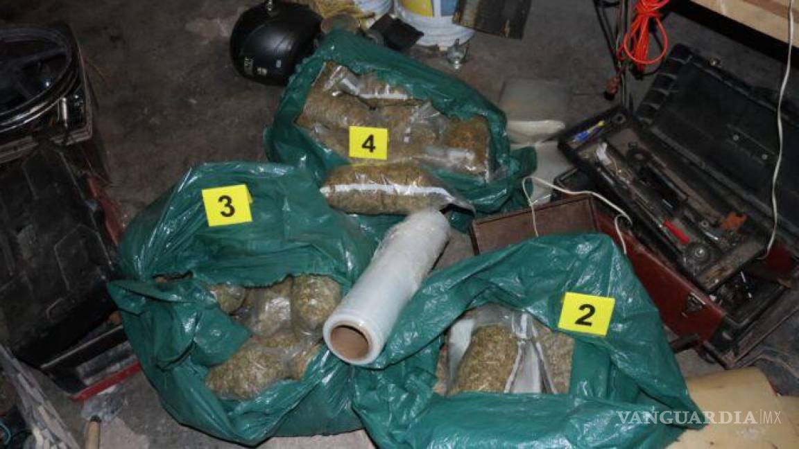 Con operativo coordinado, aseguran 25 kilos de droga en bodega de Torreón