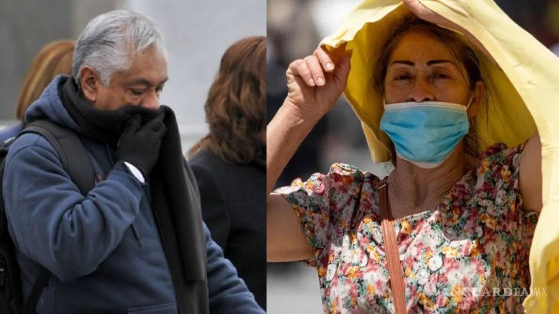 ¡Frente Frío 39 choca con surada!... frío y onda de calor afectarán a estos estados del territorio mexicano