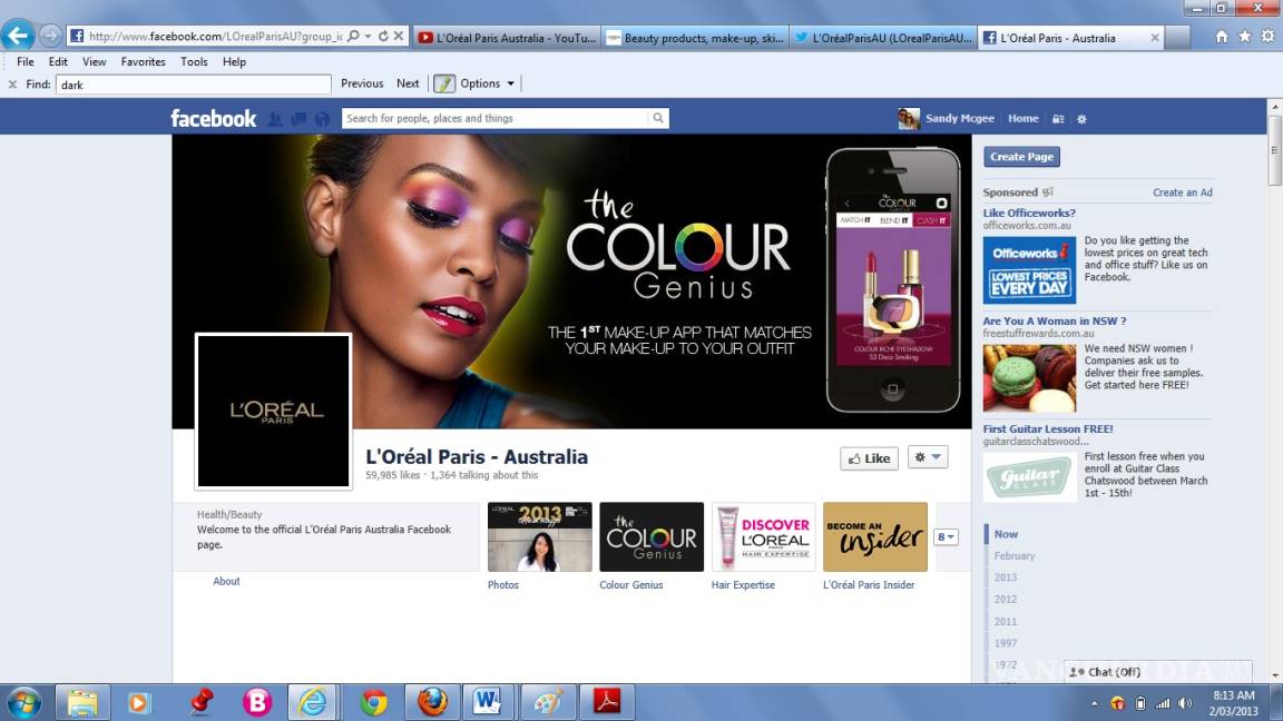 L'Oréal y Facebook se asocian para ofrecer pruebas virtuales de maquillaje