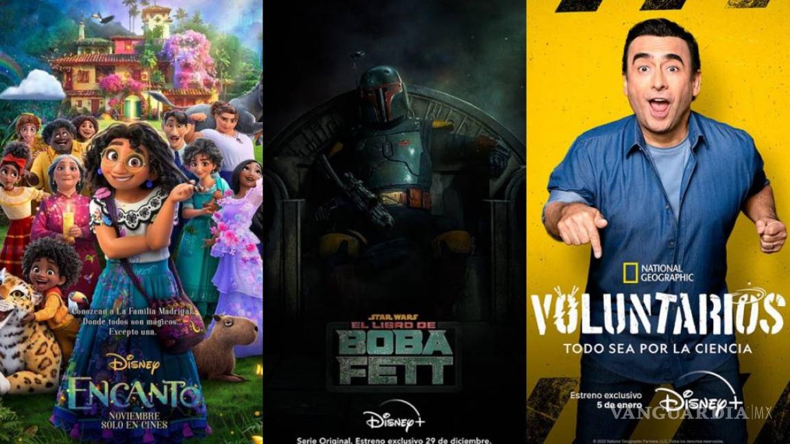 De ‘Encanto’ a ‘Voluntarios’, estos son los estrenos que llegan a Disney + en enero 2022