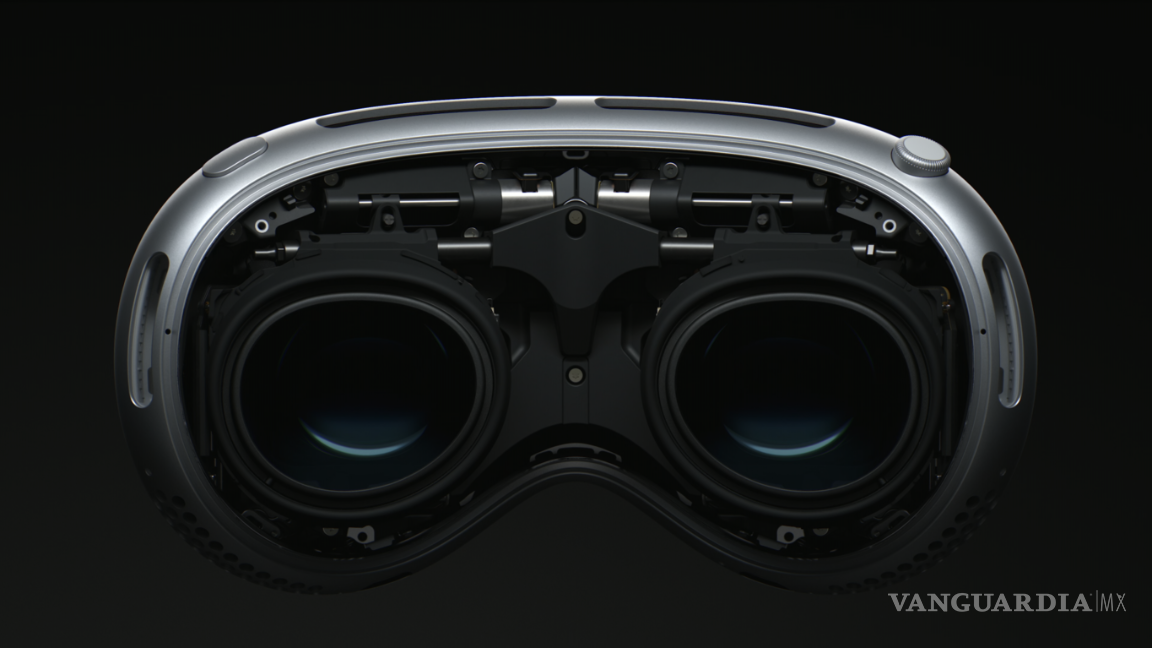 $!Este equipo cuenta con un par de pantallas microOLED con hasta 23 millones de píxeles, el equivalente a pantallas 4K en cada ojo