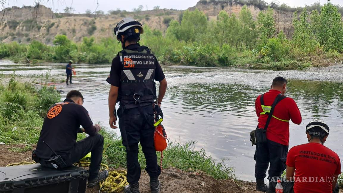 Hombre se ahoga en Río Santa Catarina, Nuevo León; localizan su cuerpo con dron acuático