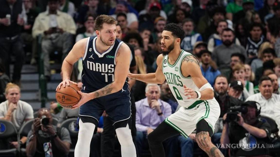 Celtics y Mavericks se medirán en el Juego 1 de la Final de la NBA