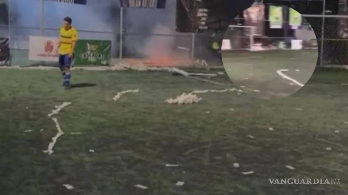 Deja explosión de pirotecnia 7 lesionados en una cancha Guanajuato