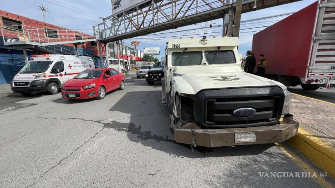 $!La camioneta blindada de Tecnoval era conducida por Andrés Fierro, de 30 años.