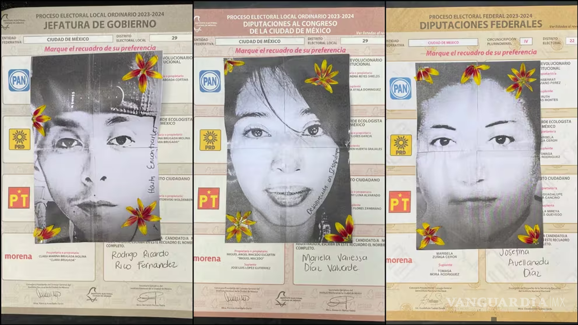 $!Los queremos vivos, ‘votan’ por las personas desaparecidas en México