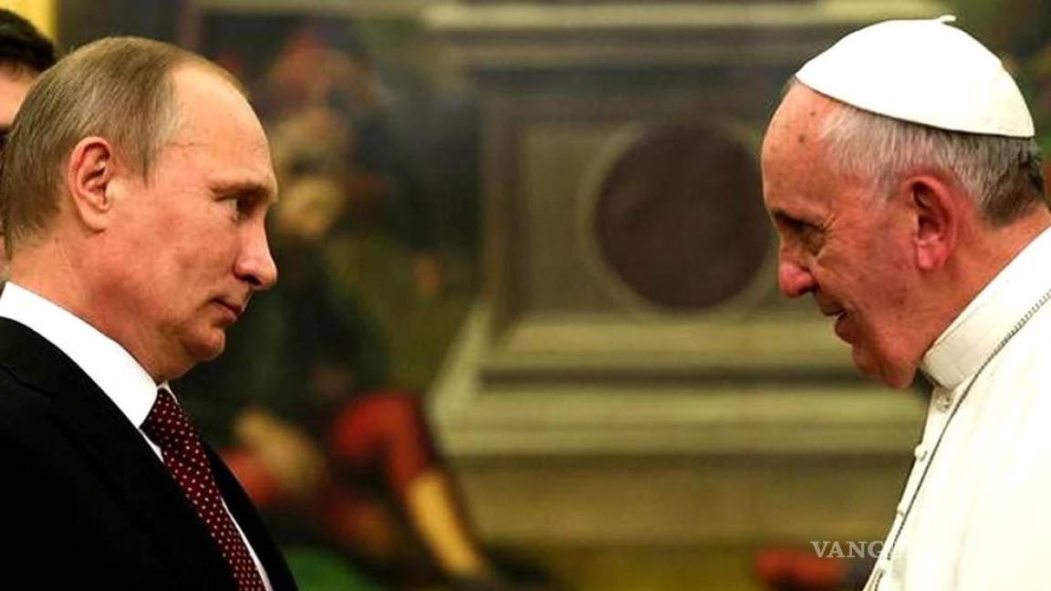 Papa Francisco busca reunirse con Putin para poner fin a la guerra en Ucrania