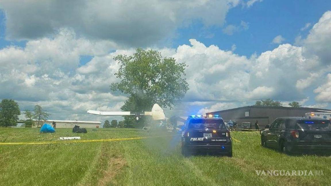 Avión de paracaidismo se estrella con sus tripulantes a bordo cerca de Tullahoma