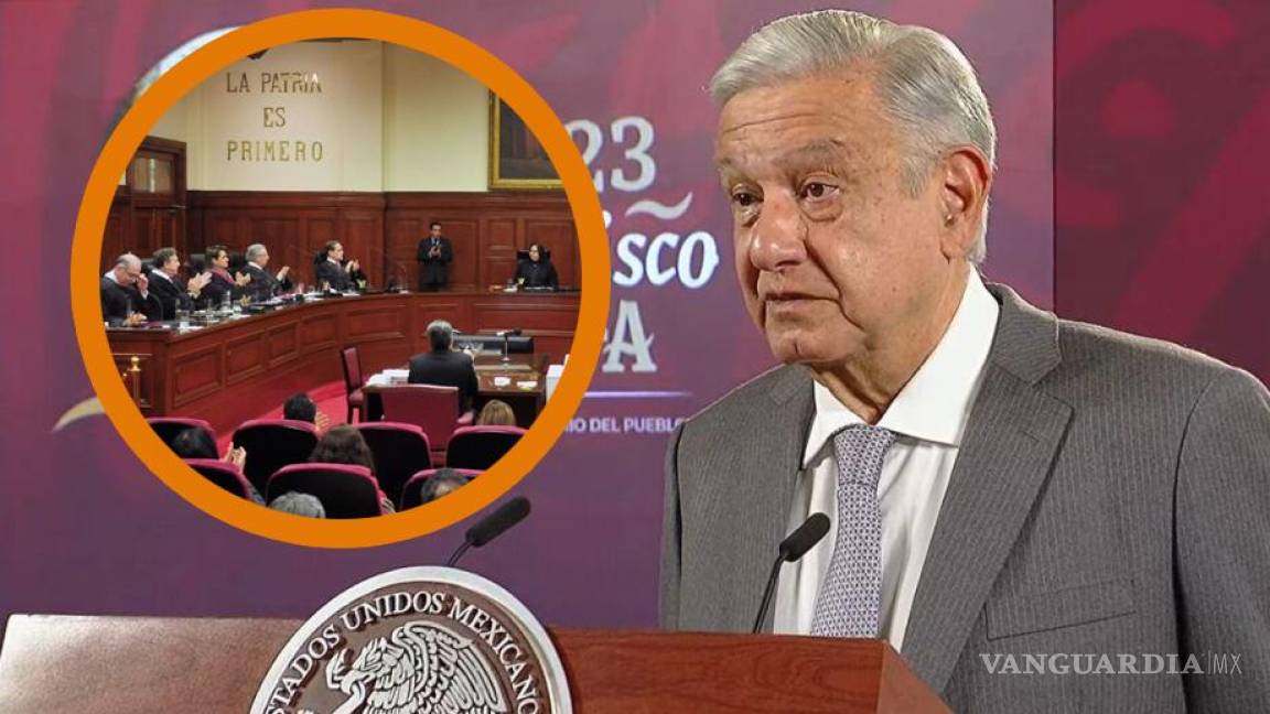 ‘Una respuesta leguleya’... AMLO arremete contra SCJN y exhibe sueldos y prestaciones de magistrados mayores a las del presidente (Video)