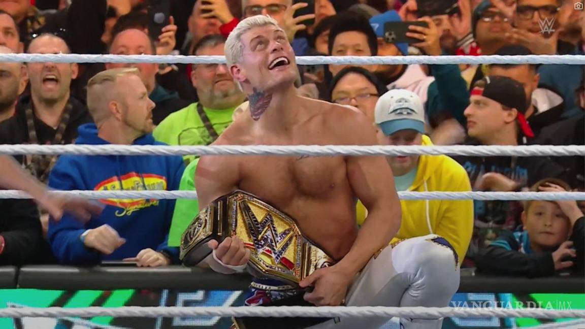 Cody Rhodes es Campeón Indiscutible de la WWE tras vencer a Roman Reigns en WrestleMania XL con la ayuda de Undertaker y John Cena