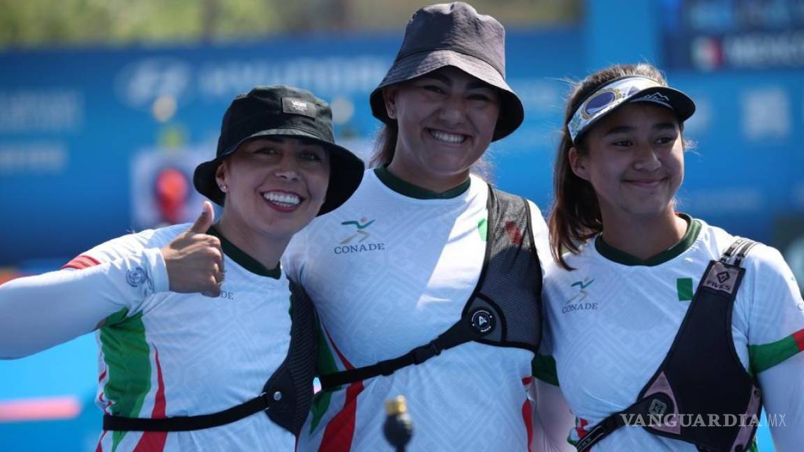 Con saltillense en el equipo, México se lleva el oro en Copa del Mundo de Tiro con Arco