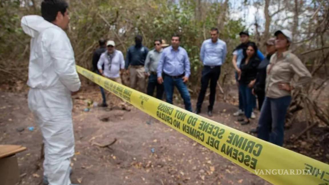 Encuentran 55 fosas clandestinas con restos en Colima