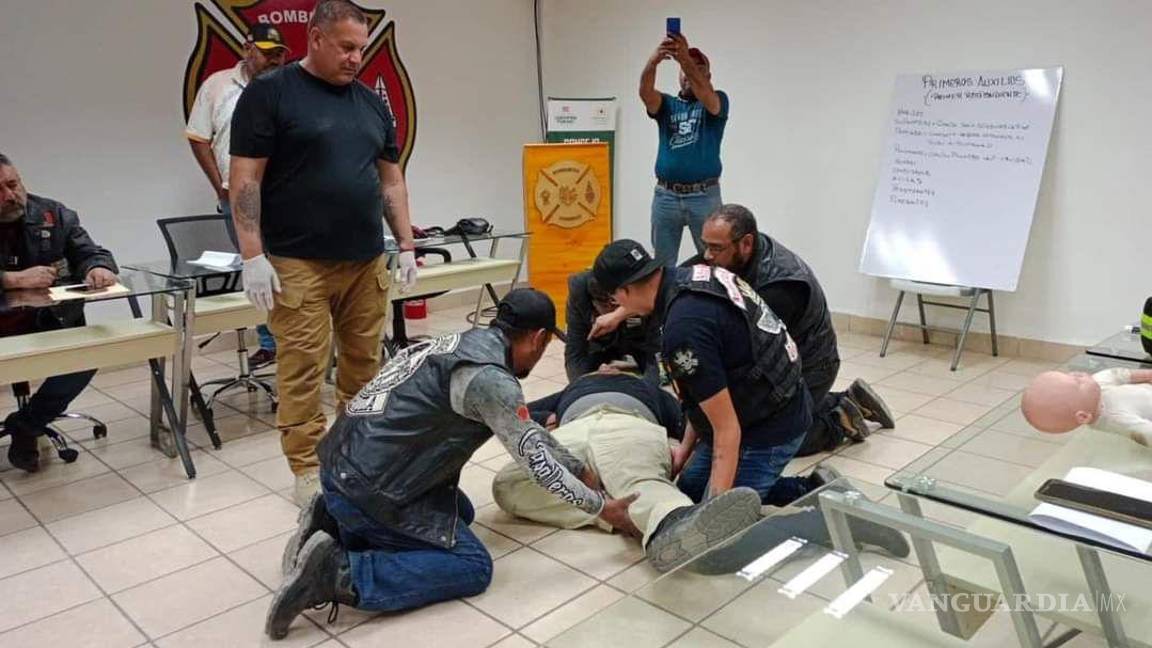 PC de Torreón capacita a motociclistas en manejo y acciones para salvar una vida