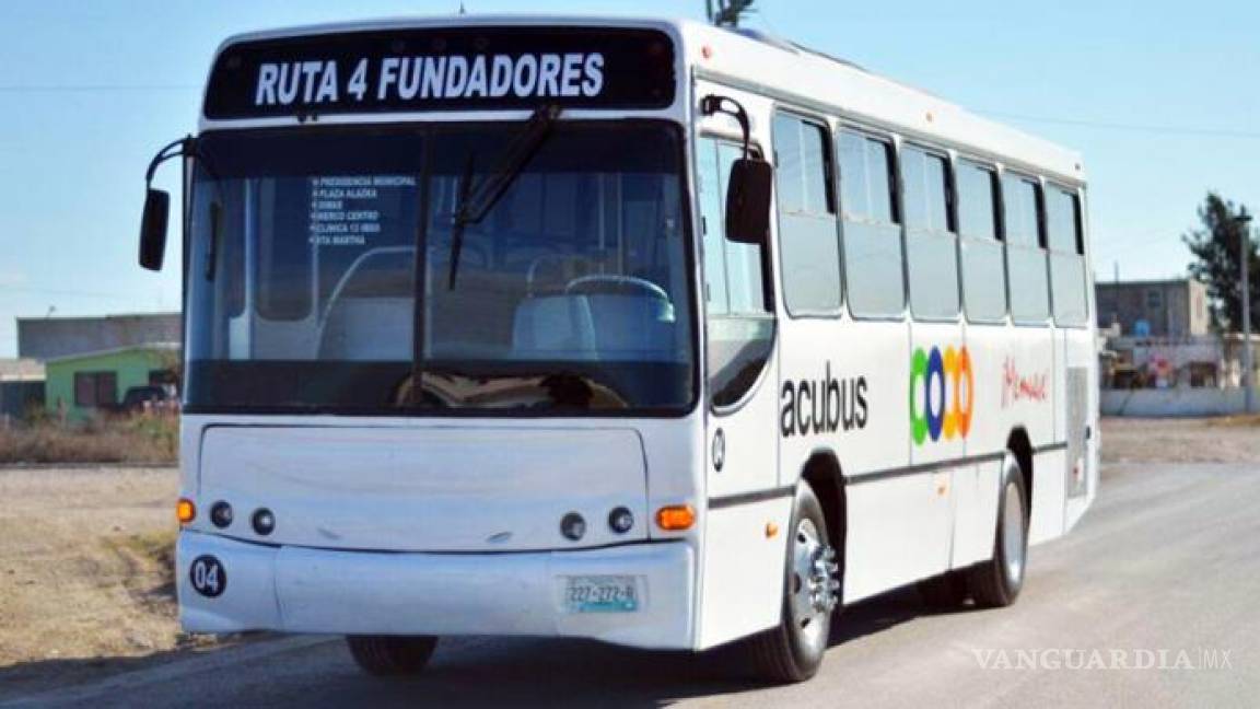 Iniciativa de Cd. Acuña busca que regresen los microbuses al transporte urbano