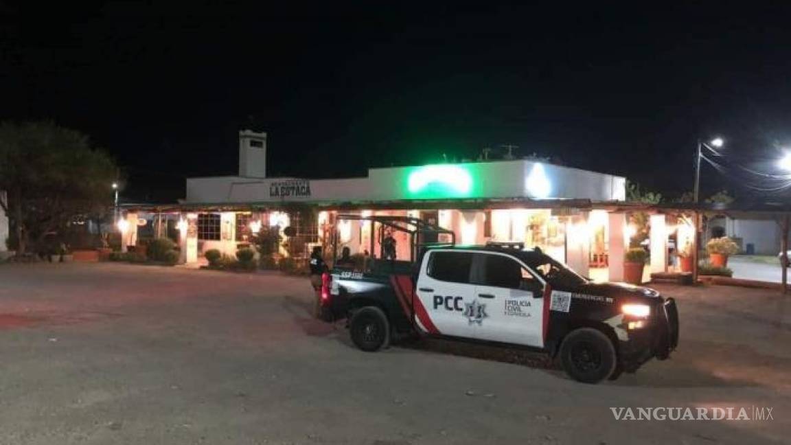 Señalan a elementos de la Fiscalía de Coahuila de accionar arma de fuego en restaurante ‘La Estaca’ de Sabinas