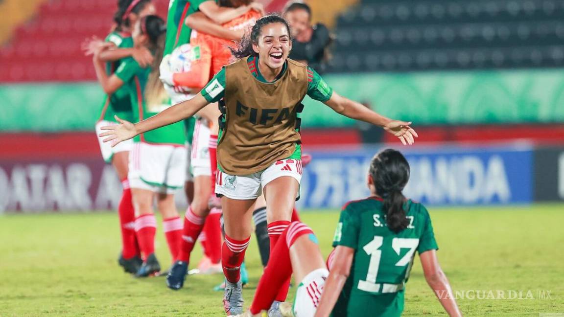 México vence a Alemania y avanza en el Mundial Femenil Sub-20