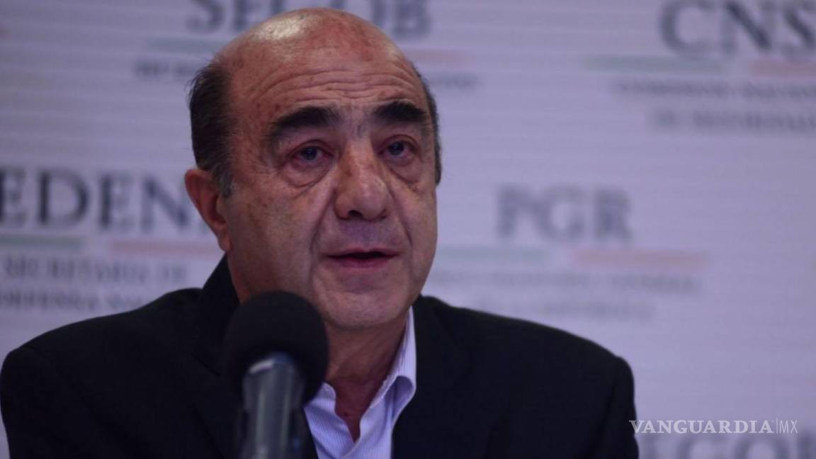 FGR impugnará cambio de medida cautelar de Murillo Karam