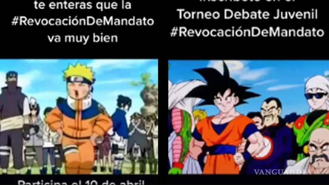 $!Se pone otaku el INE e invita a votar usando intro de ‘Evangelion’