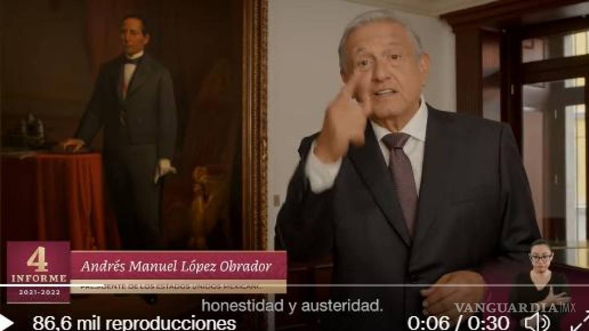 AMLO estrena segundo spot rumbo a su 4to Informe: ‘los neoliberales no siguieron el ejemplo de Juárez’