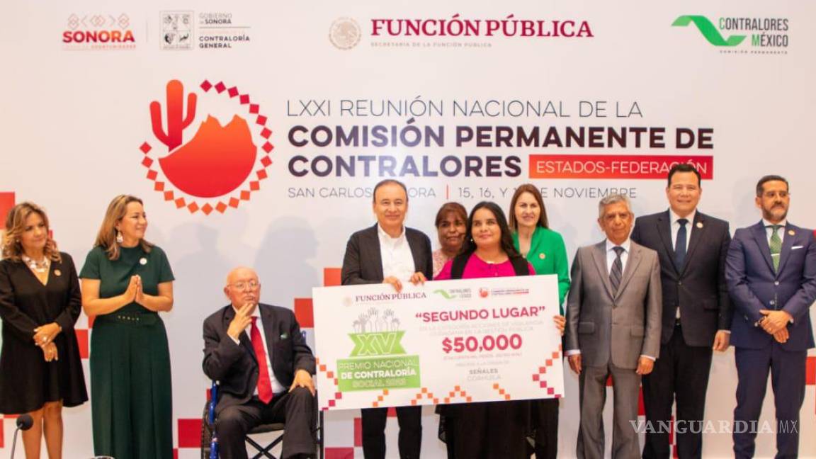 Gana Coahuila segundo lugar en Contraloría Social 2023, en San Carlos