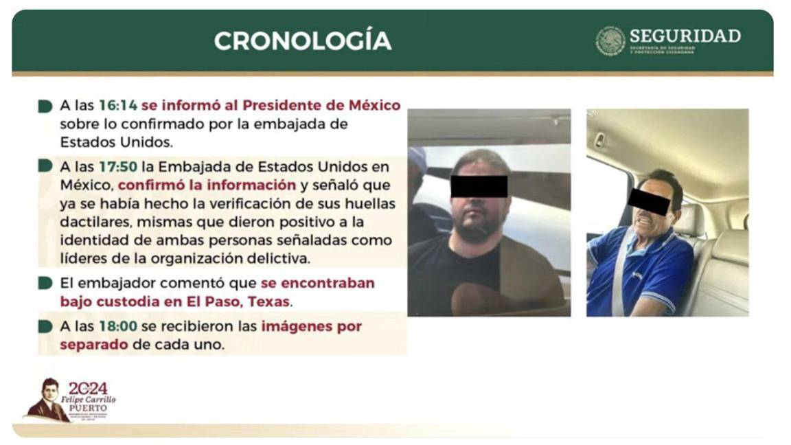 $!Así luce ‘El Mayo’ tras su detención en EU