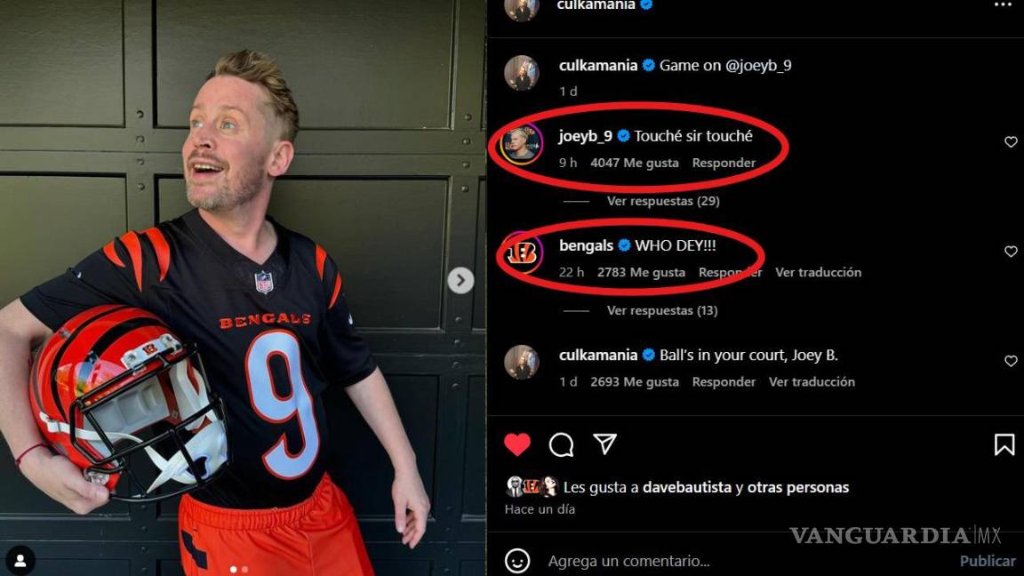 $!El actor se disfrazó del quarterback Joe Burrow, uno de los más esperados en Halloweeen desde hace ya más de cuatro años.