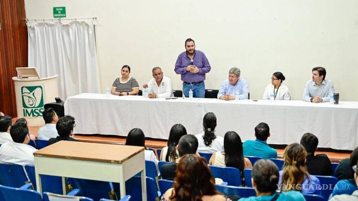 $!Los médicos recién integrados provienen de distintos estados y atenderán especialidades clave como cirugía, pediatría, geriatría y urgencias, en beneficio de miles de derechohabientes.