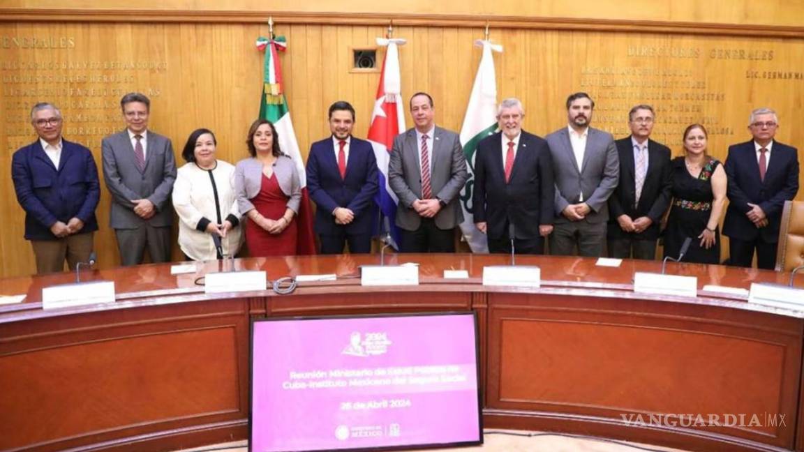 Sostienen México y Cuba reunión para fortalecer cooperación en salud