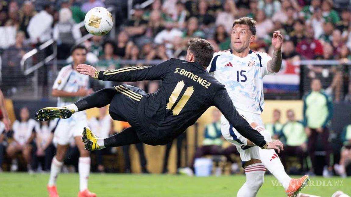 Santiago Giménez sobre anulación de gol ante Costa Rica: ‘Hay gente antifutbol’