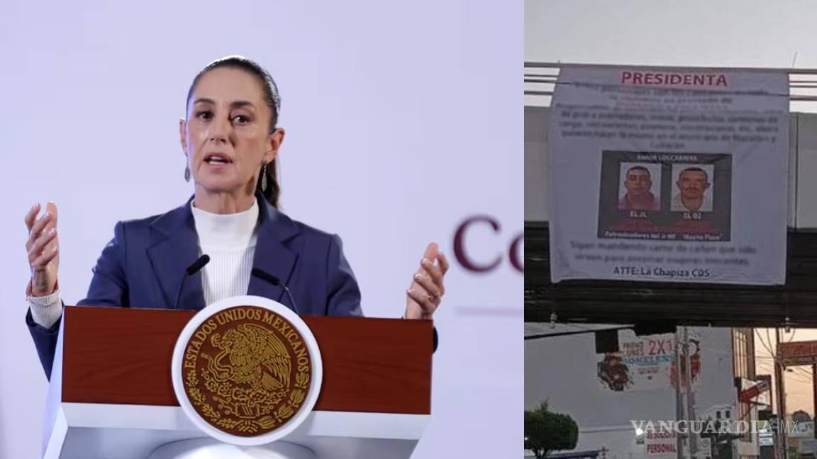 La Chapiza manda mensaje a Claudia Sheinbaum tras violencia en Culiacán... ‘Sigan mandando carne de cañón’