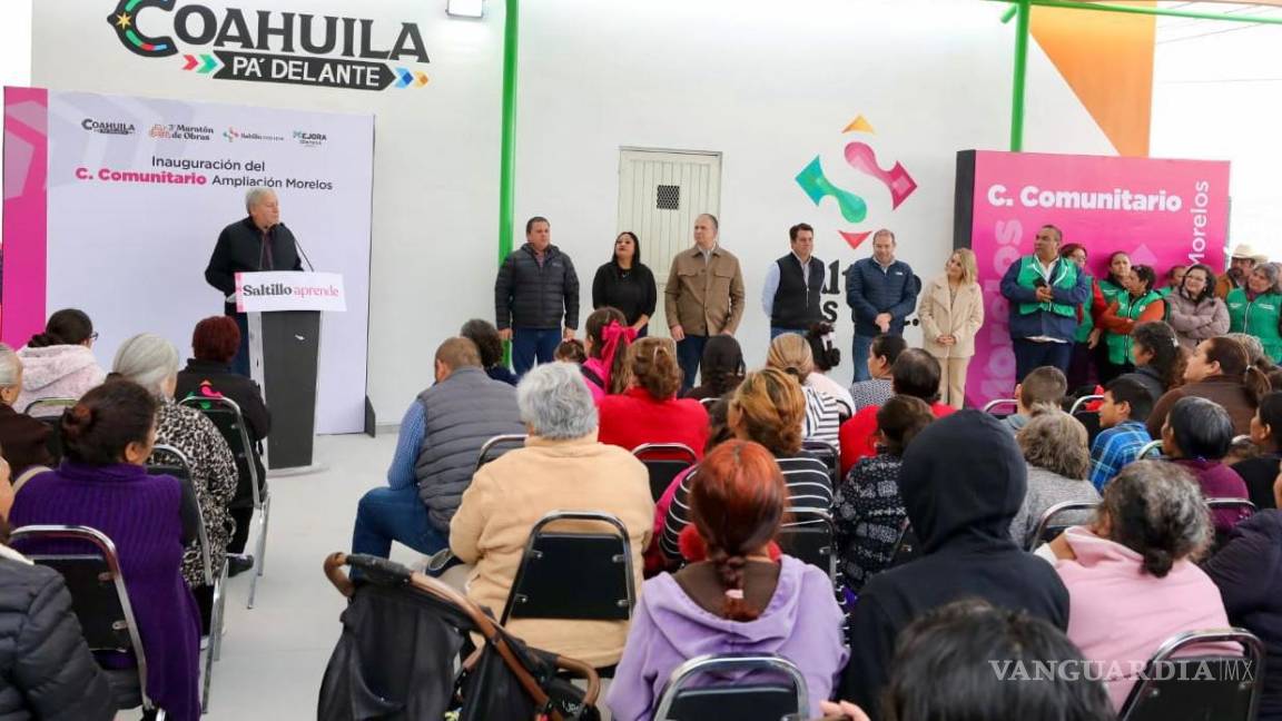 $!”Esta es una obra que nos hacía mucha falta”, dijeron los vecinos al alcalde Chema Fraustro.